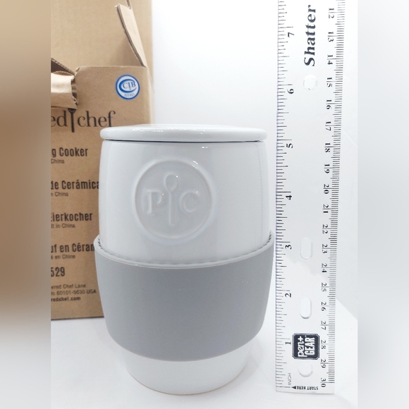 Pampered Chef Professional Ceramic Egg Cooker‎ Healthy Breakfast Microwave Safe - Picture 8 of 9